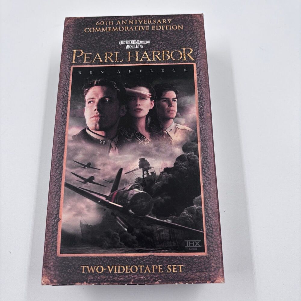 Pearl Harbor 60th Anniversary Commemorative Edition VHS Tape Set (2001)